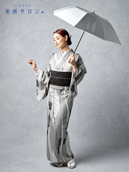 【美術サロン】折りたたみ日傘（晴雨兼用）刺繍タイプ