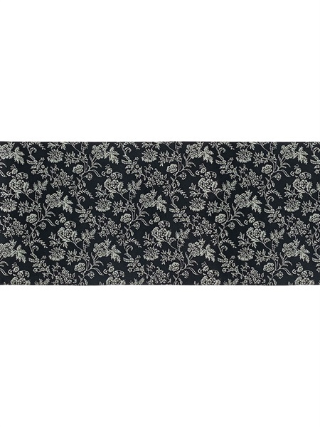 帯　H756-24 更紗 黒