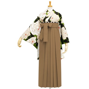 きもの単品 M0023 バラ 抹茶