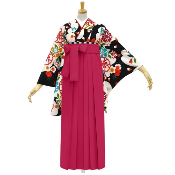 M0045 桜はなびら 黒レンタルセット