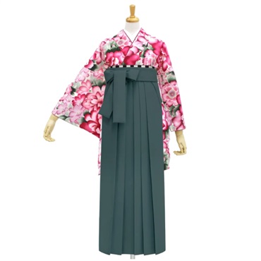 【Web限定】きもの単品 M0054 ピオニー ピンク