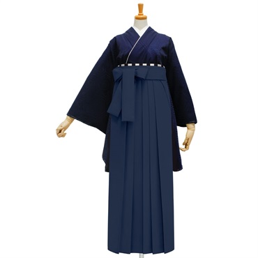 きもの単品 M0061 華亀甲 紺