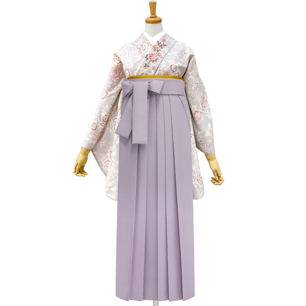 きもの単品 M0109 花鳥レース ダスティローズ